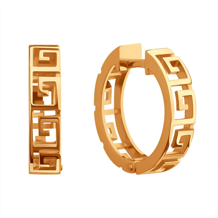 Серьги, Золото 585, Т10002Г600