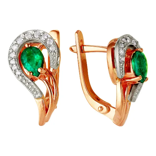 Серьги, Золото 585, 54010140