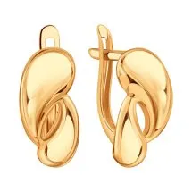Серьги, Золото 585, Т10002Г745