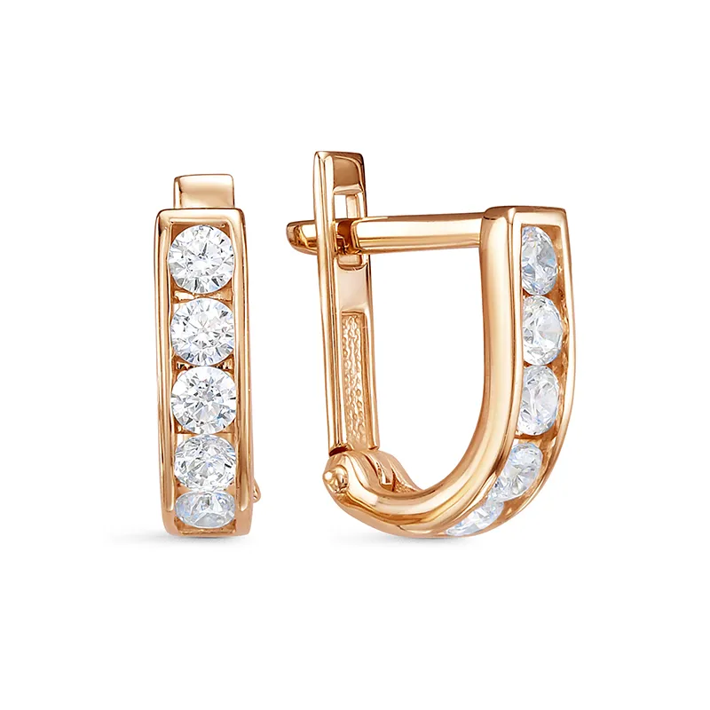 Детские серьги,  Золото 585, 1203642