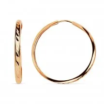 Конго/серьги-кольца,  Золото 585  Т100621235