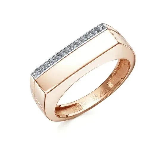 Кольцо мужское (печатка). Золото 585, П1680907 1 1 1