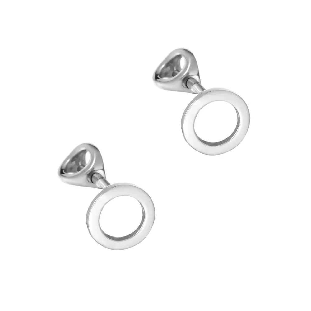 Серьги пусеты-гвоздики, Серебро 925, с1187рв                  