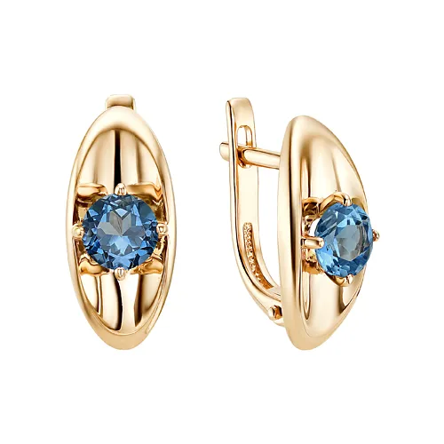 Серьги, Золото 585, С120-4213ТЛ