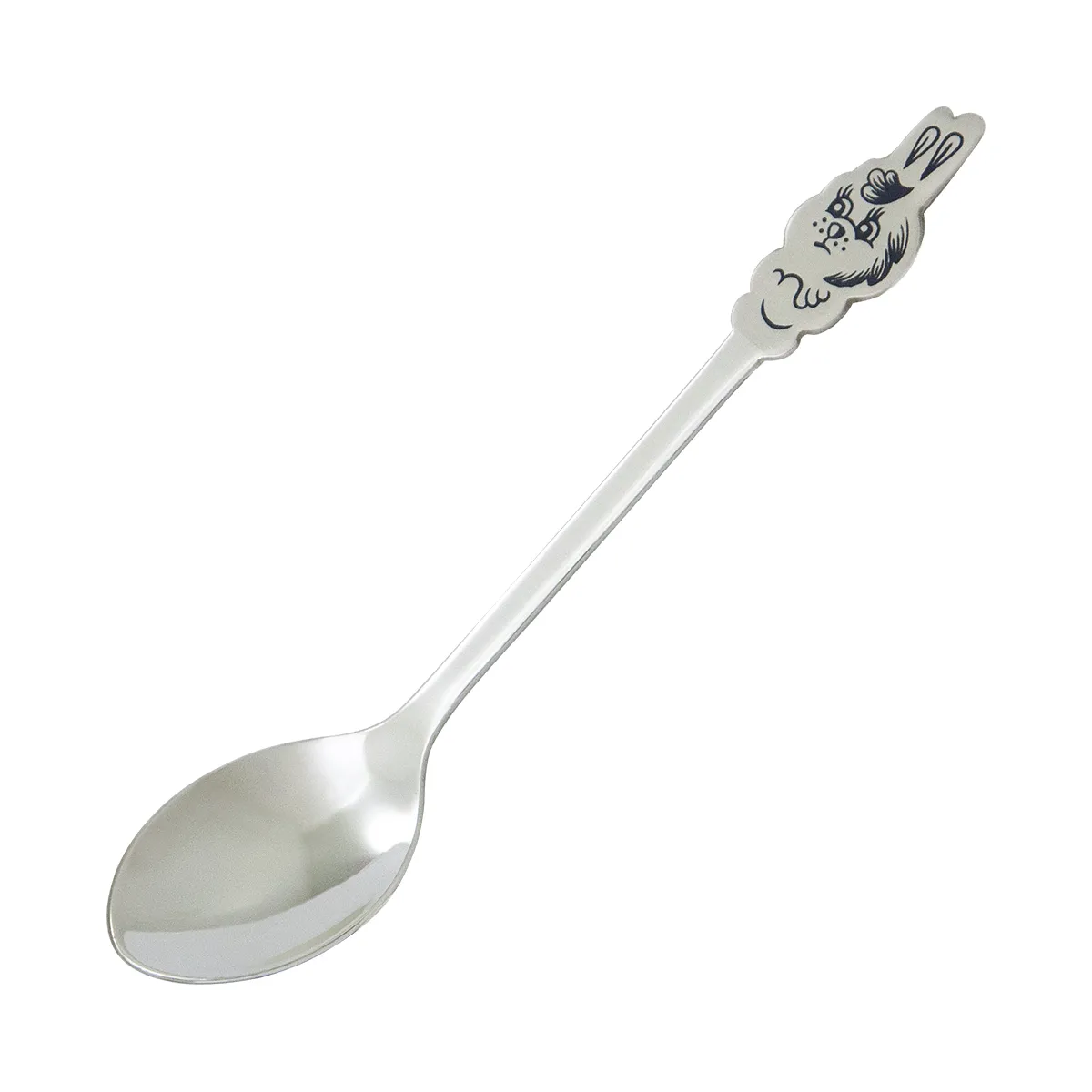 40010330А05 ложка детская "Зайчик",  Серебро 925