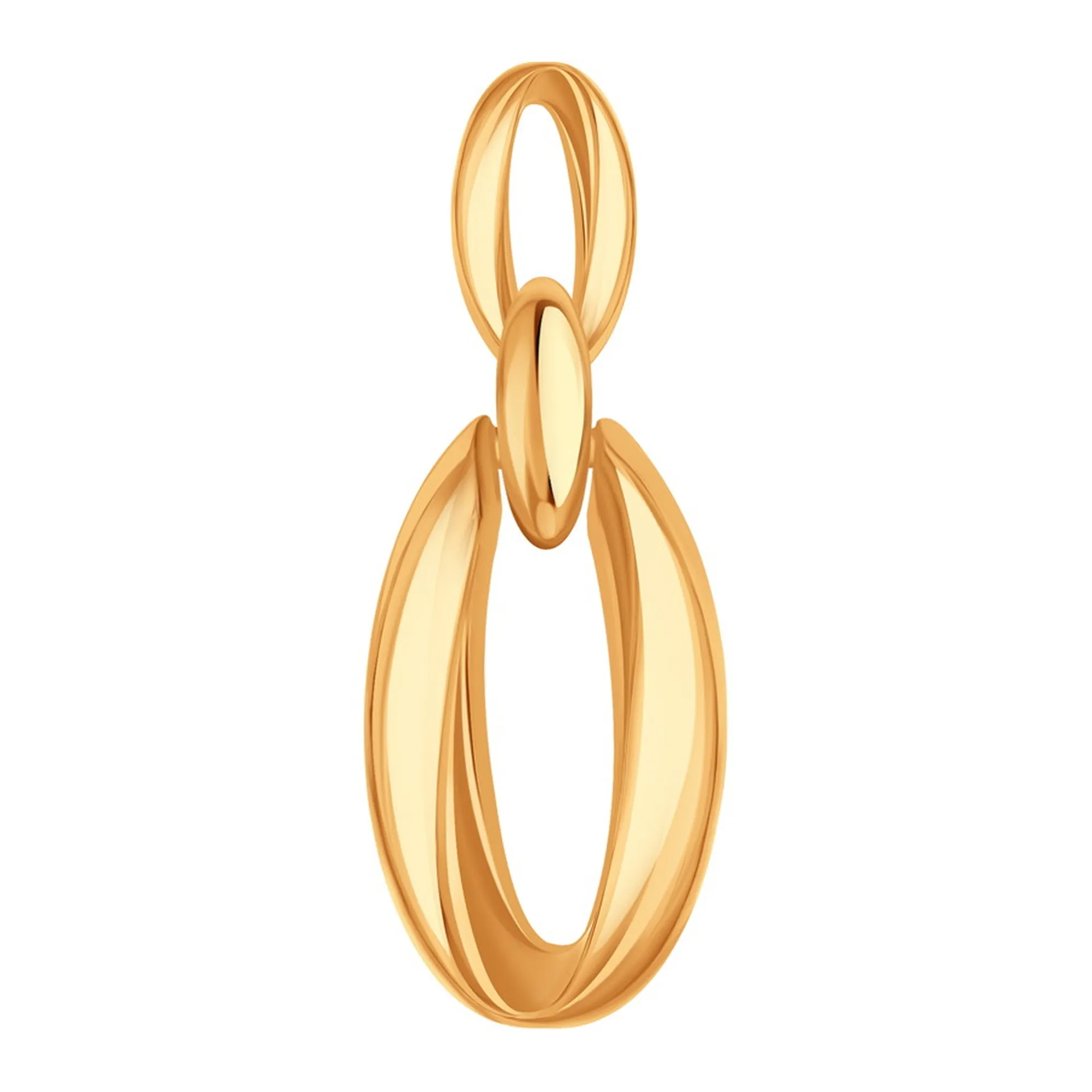 Подвеска фантазийная,  Золото 585, Т100036101