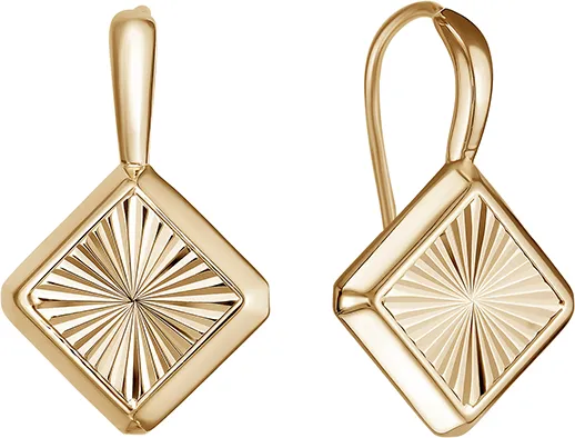 Серьги, Золото 585, Сд3879