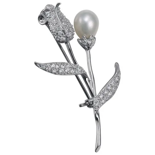 Брошь из серебра