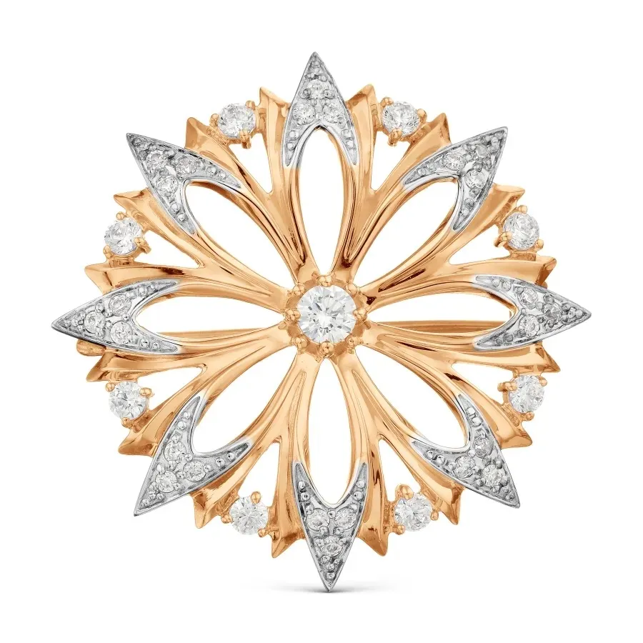 Брошь из золота