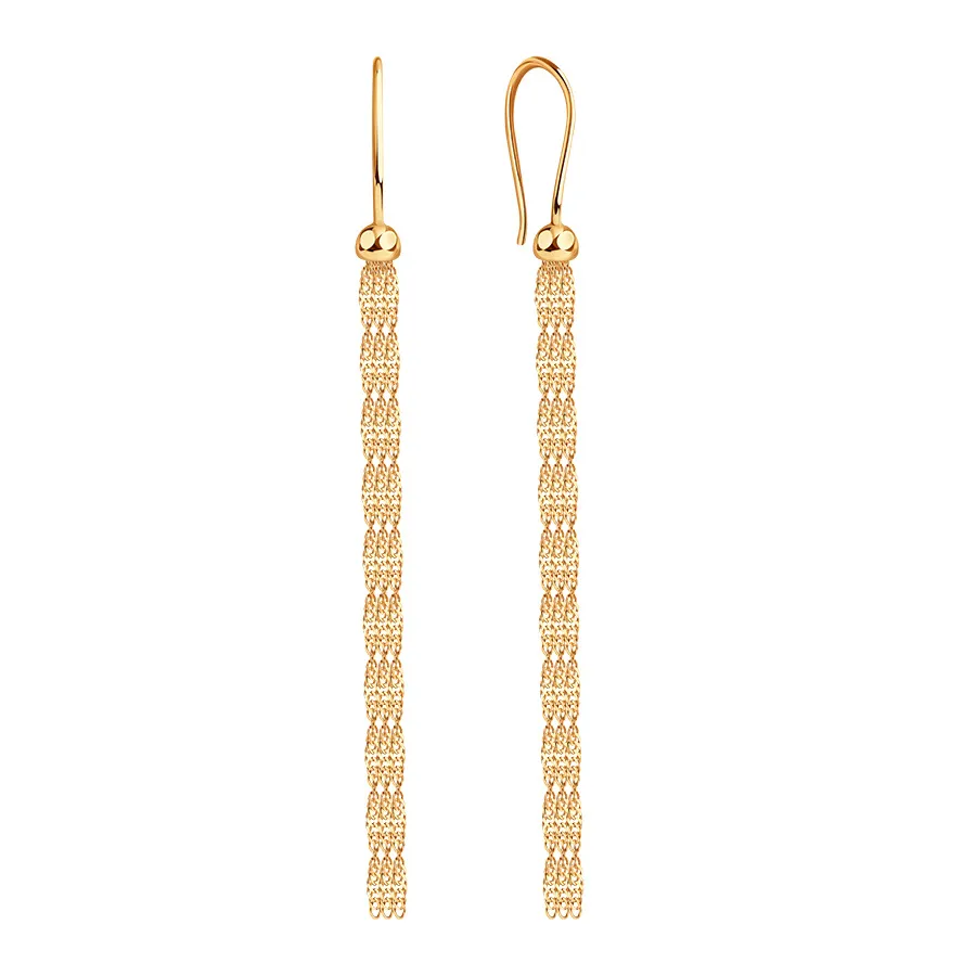 Серьги из золота