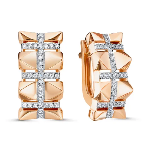 Серьги, Золото 585, 120777