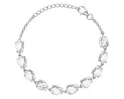 Браслет фантазийный Серебро 925 
 , Хрусталь горный 656579