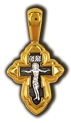 Подвеска крест, Серебро 925 08165