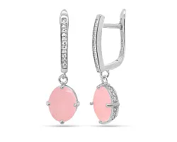 Серьги, Серебро 925, Кварц 646295 Серьги, Серебро 925, Кварц 646295