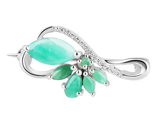 658326 Брошь Серебро 925, 658326