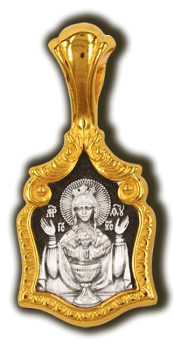 Иконка нательная,  Серебро 925, 08390
