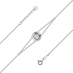 Браслет фантазийный Золото 585 
 , Бриллиант Бр213-8930