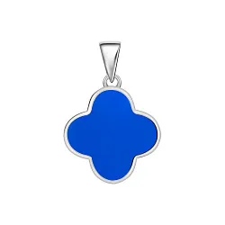 Подвеска фантазийная,  Серебро 925, Эмаль MCP 23-4