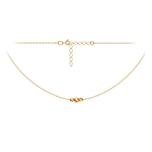 Цепочка Золото 585, плетение Шарики, ЦШК 3-3