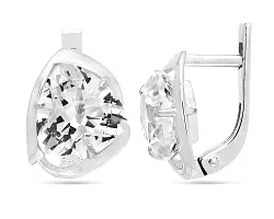 Серьги, Серебро 925, Хрусталь горный 647466 Серьги, Серебро 925, Хрусталь горный 647466