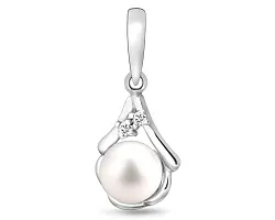 Подвеска фантазийная,  Серебро 925, Жемчуг 656527