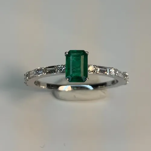 Кольцо Золото 585, 2220R-W11