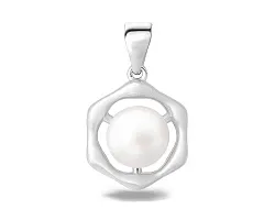 Подвеска фантазийная,  Серебро 925, Жемчуг 657286