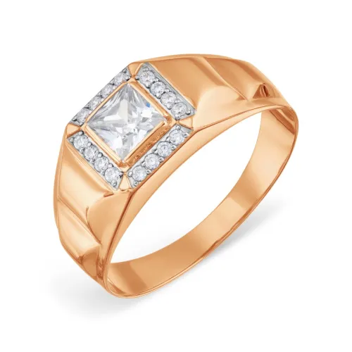 Кольцо мужское (печатка). Золото 585, Т142048416