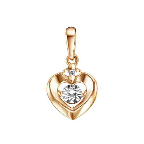 Подвеска фантазийная,  Золото 585, П113-5937