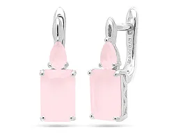 Серьги, Серебро 925, Кварц 632584