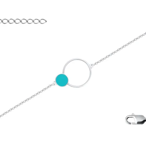 Браслет фантазийный Серебро 925 
 4364405651-4-17-70