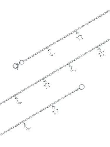 Браслет фантазийный Серебро 925 
 БР-033