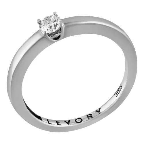 Помолвочное кольцо,  Золото 585, 83-42R00677-F2DD