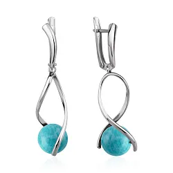 Серьги, Серебро 925, Прочие вставки 2340374529