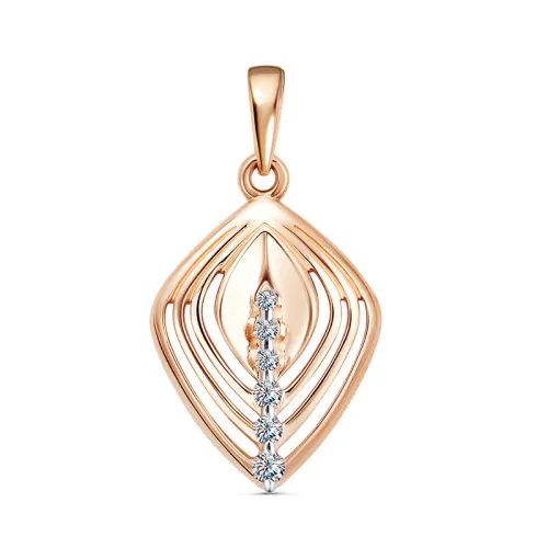 Подвеска фантазийная,  Золото 585, 3714207 1 1 1