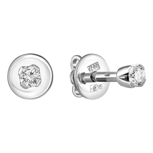 Серьги пусеты-гвоздики, Золото 585, 83-42E61580-F0DD