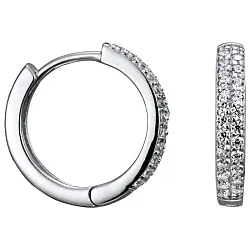 Серьги, Серебро 925, Фианит LLE 472 Серьги, Серебро 925, Фианит LLE 472