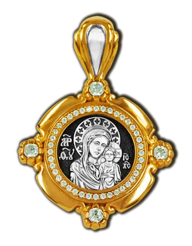 Иконка нательная,  Серебро 925, 08615