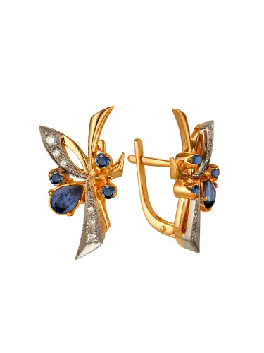 Серьги, Золото 585, 24010262 