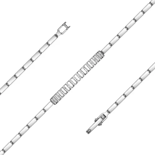 Браслет фантазийный Золото 585 
 Бр212-7375-17