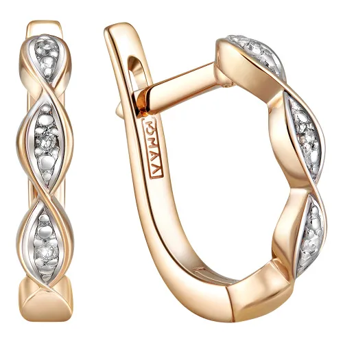 Серьги, Золото 585, 84-41E01419-S0DD Серьги, Золото 585, 84-41E01419-S0DD