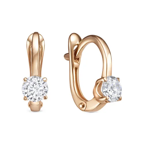 Детские серьги,  Золото 585, 1207389 Детские серьги,  Золото 585, 1207389