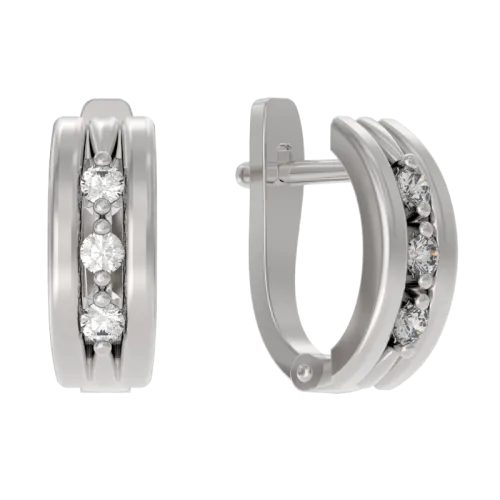 Серьги, Серебро 925, 1041122-01110
