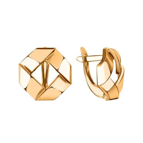 Серьги, Золото 585, 01-208187 Серьги, Золото 585, 01-208187