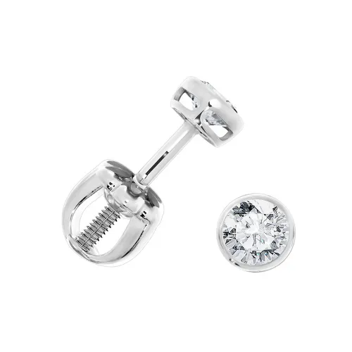 Серьги пусеты-гвоздики, Серебро 925, П340203040