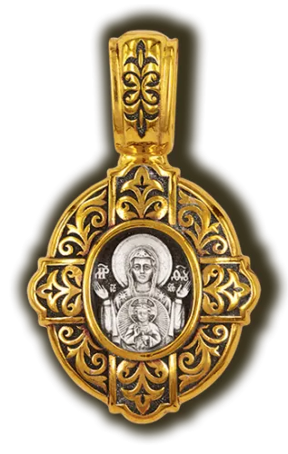 Иконка нательная,  Серебро 925, 08334