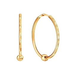 Конго/серьги-кольца,  Золото 585  Т10062В692