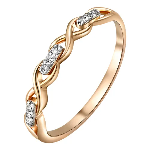 Кольцо Золото 585, 84-41R00923-S0DD