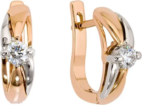 Серьги, Золото 585, 160211ю