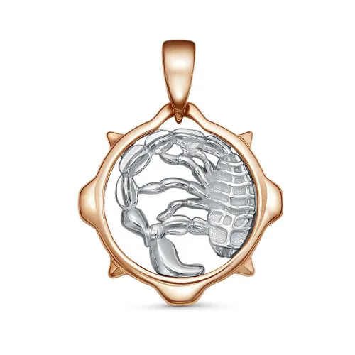 Подвеска знак зодиака Скорпион 24.10-22.11, Золото 585, 3703000 1 1скорпион Подвеска знак зодиака Скорпион 24.10-22.11, Золото 585, 3703000 1 1скорпион